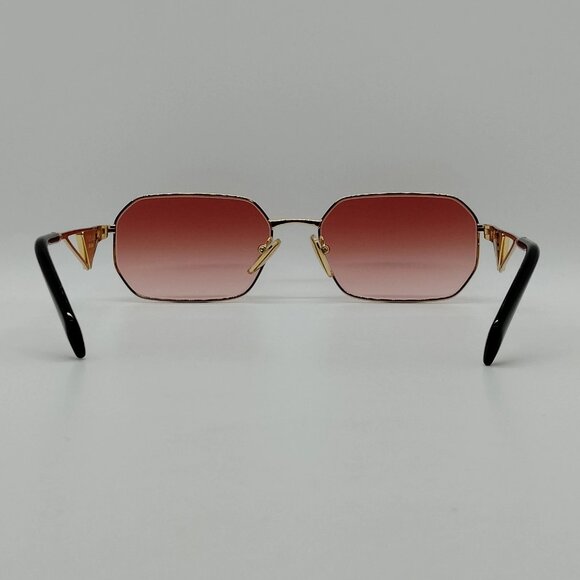 Prada Sunglasses SPRA51 Women's Gold mon-435-092425 - Picture 3 of 9